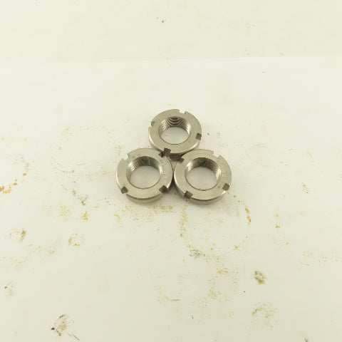 Whittet-Higgins NS-02 Stainless Steel Bearing Retaining Nut .586-32 Thread Lot/3