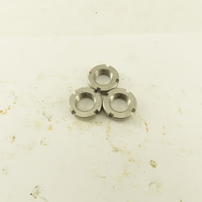 Whittet-Higgins NS-02 Stainless Steel Bearing Retaining Nut .586-32 Thread Lot/3