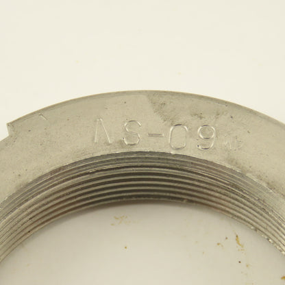 Whittet-Higgins NS-09 Stainless Steel Bearing Retaining Nut 1.767-18 Thread