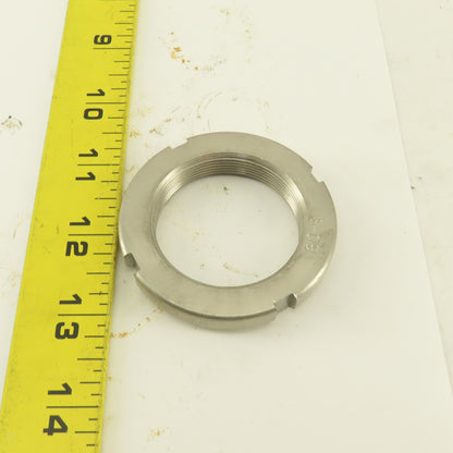 Whittet-Higgins NS-09 Stainless Steel Bearing Retaining Nut 1.767-18 Thread