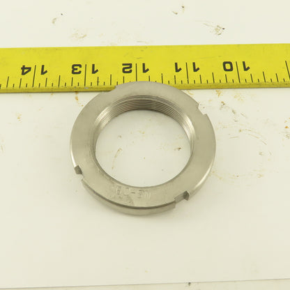 Whittet-Higgins NS-09 Stainless Steel Bearing Retaining Nut 1.767-18 Thread