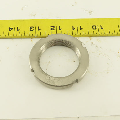 Whittet-Higgins NS-09 Stainless Steel Bearing Retaining Nut 1.767-18 Thread