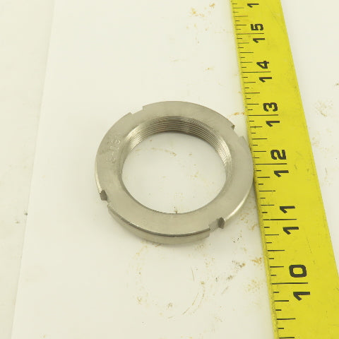Whittet-Higgins NS-09 Stainless Steel Bearing Retaining Nut 1.767-18 Thread