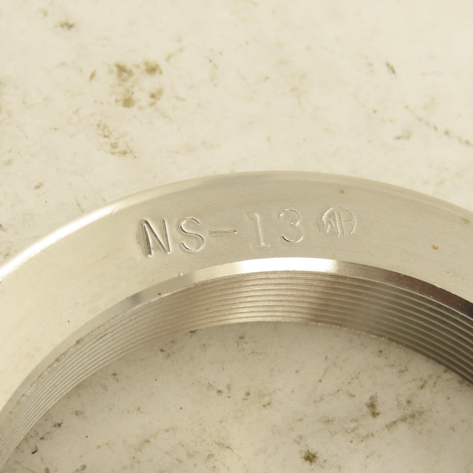 Whittet-Higgins NS-13 Stainless Steel Bearing Retaining Nut 2.548-18 Thread