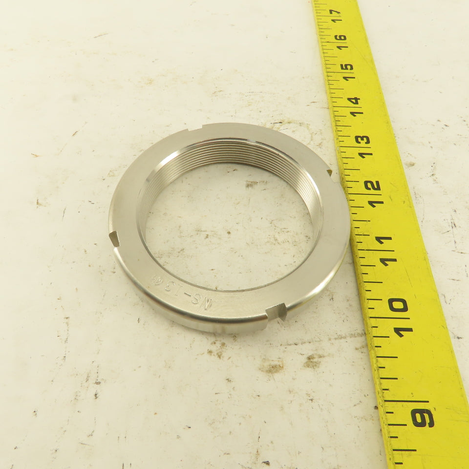 Whittet-Higgins NS-13 Stainless Steel Bearing Retaining Nut 2.548-18 Thread
