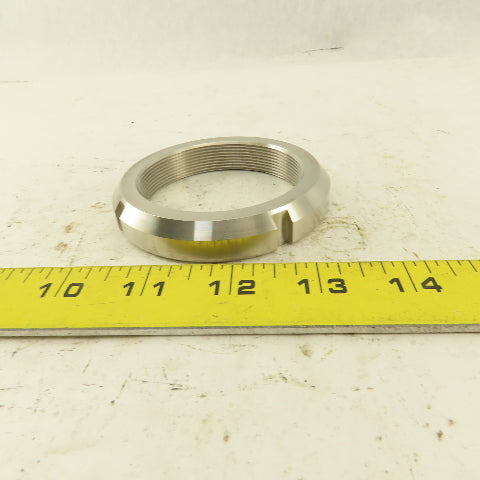 Whittet-Higgins NS-13 Stainless Steel Bearing Retaining Nut 2.548-18 Thread