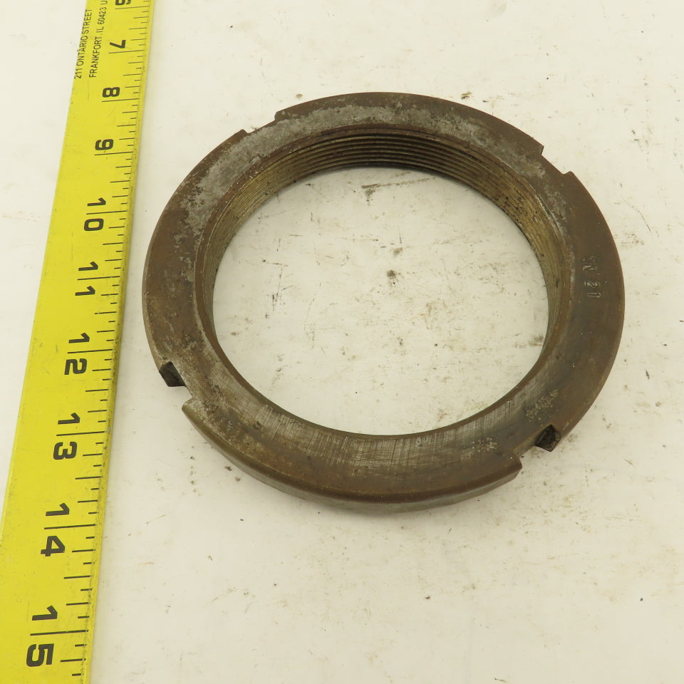 Whittet-Higgins AN-21 Carbon Steel Bearing Retaining Nut 4.122-12 Thread