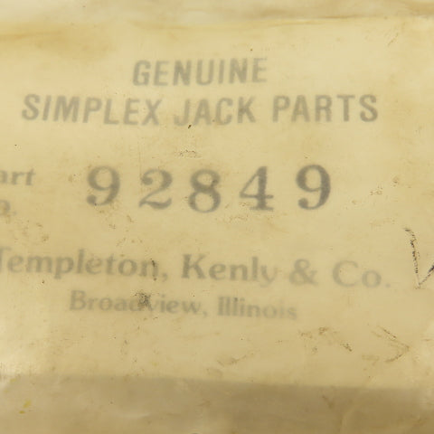Templeton Kenly 92849 Genuine Simplex Jack Bypass Valve Parts Kit RP6BR