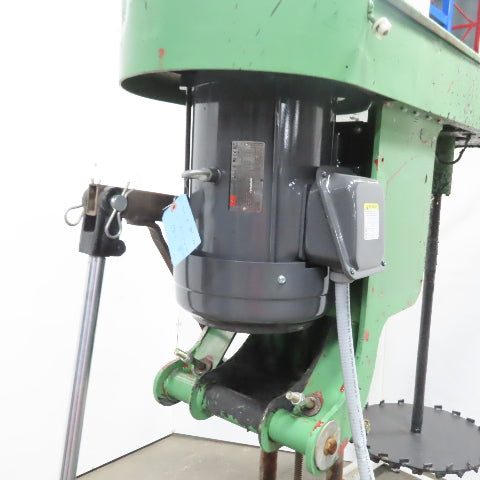 5Hp Mixer 1-1/2" Shaft 16" Blade 230/460V 3Ph 12VDC Hydraulic Tilt