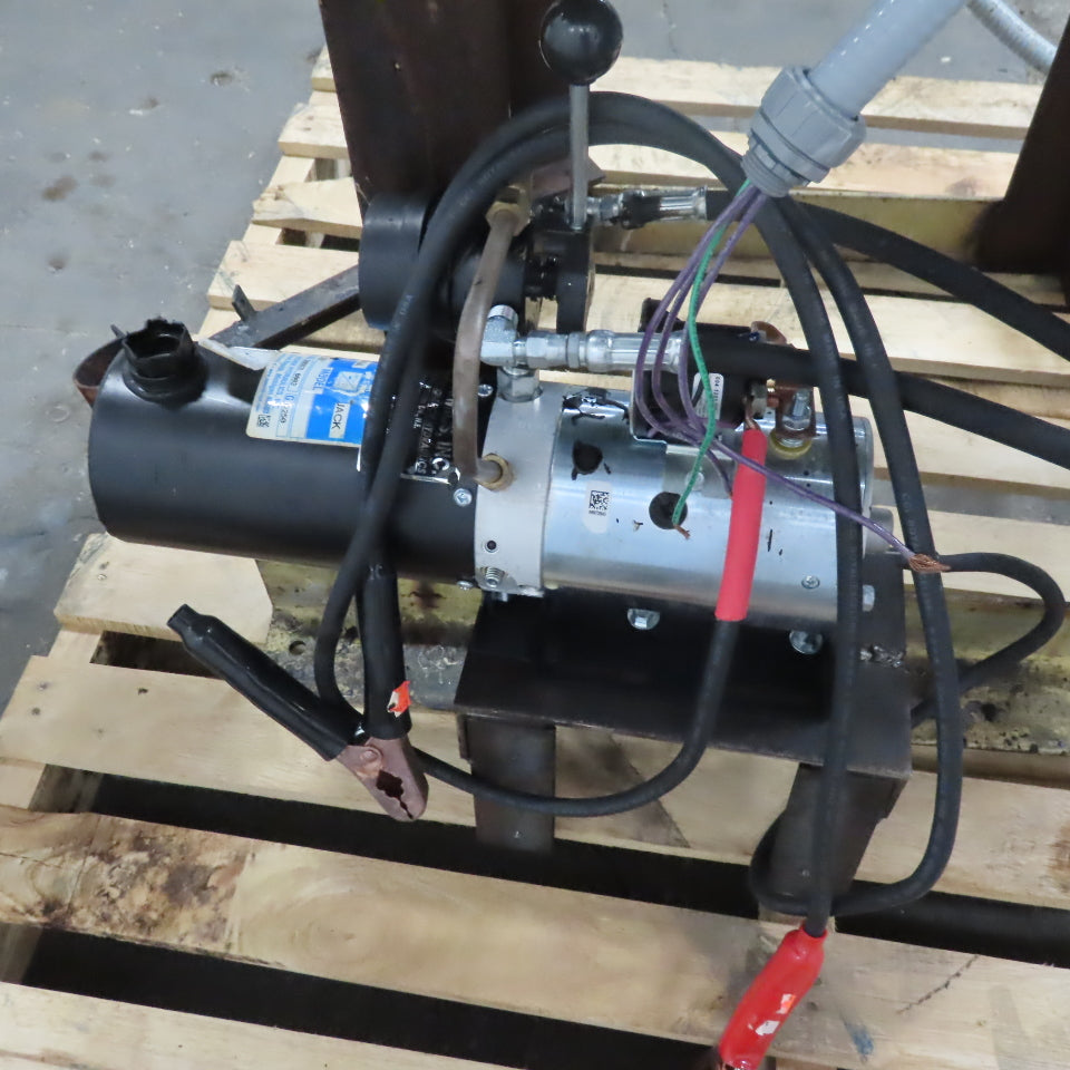5Hp Mixer 1-1/2" Shaft 16" Blade 230/460V 3Ph 12VDC Hydraulic Tilt
