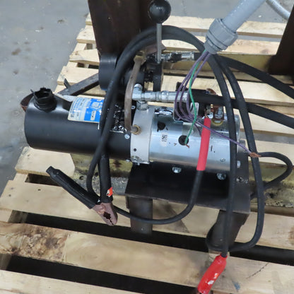 5Hp Mixer 1-1/2" Shaft 16" Blade 230/460V 3Ph 12VDC Hydraulic Tilt