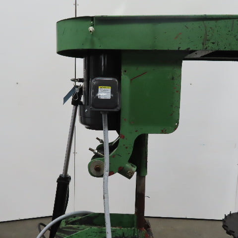 5Hp Mixer 1-1/2" Shaft 16" Blade 230/460V 3Ph 12VDC Hydraulic Tilt