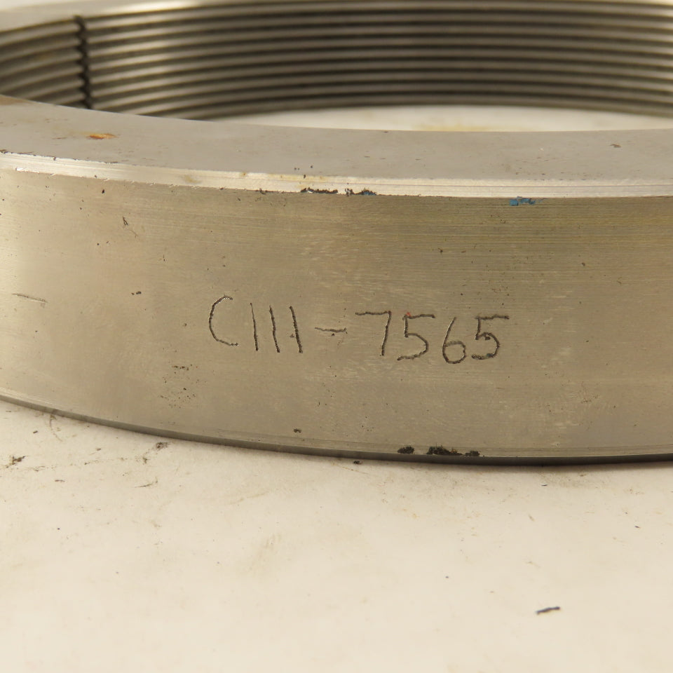 C111-7565 7.830"-8 TPI Split Ring Shaft Collar 9.9375" OD