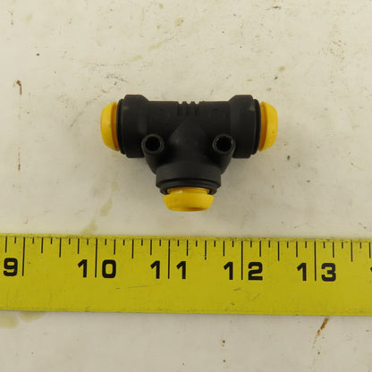Parker Prestolok 10mm Push To connect PLP Composite Union TEE Lot Of 9