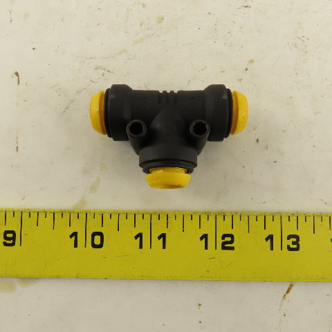 Parker Prestolok 10mm Push To connect PLP Composite Union TEE Lot Of 9