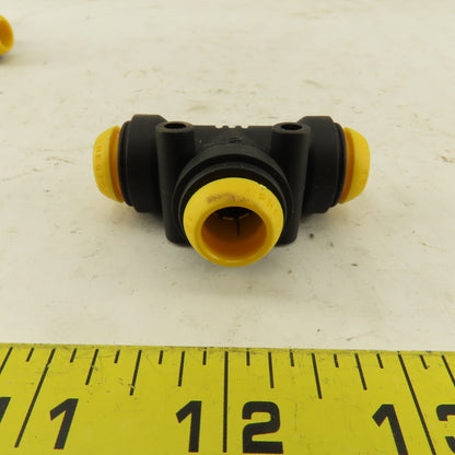 Parker Prestolok 10mm Push To connect PLP Composite Union TEE Lot Of 9
