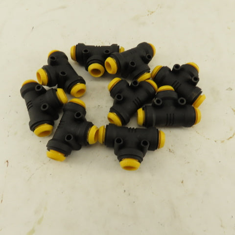 Parker Prestolok 10mm Push To connect PLP Composite Union TEE Lot Of 9