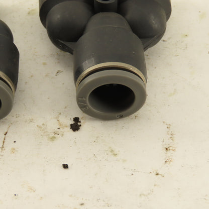 1/2" Push To Connect Nylon Union Wye Y Fittings Lot Of 2