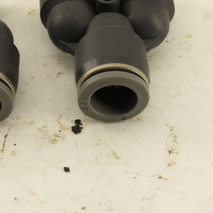 1/2" Push To Connect Nylon Union Wye Y Fittings Lot Of 2