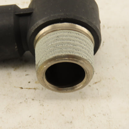 1/2" NPT x 1/2" Push To Connect Tube Nylon Swivel Elbow Fitting