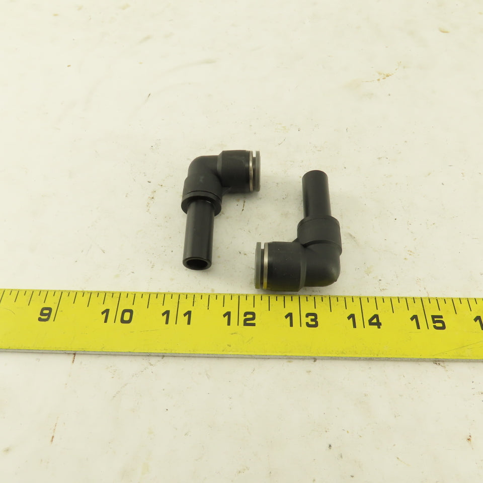 1/2" Male Stem X 1/2" Push To Connect Tube Elbow 90-?Nylon Fitting Lot Of 2