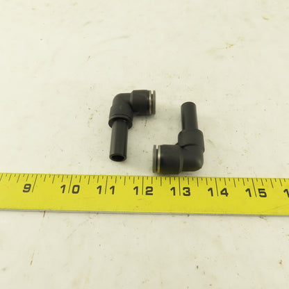 1/2" Male Stem X 1/2" Push To Connect Tube Elbow 90-?Nylon Fitting Lot Of 2