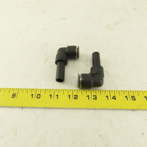 1/2" Male Stem X 1/2" Push To Connect Tube Elbow 90-?Nylon Fitting Lot Of 2