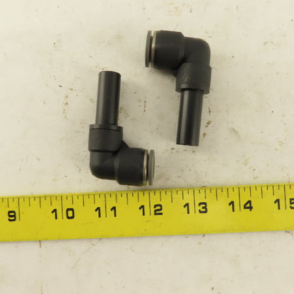 1/2" Male Stem X 1/2" Push To Connect Tube Elbow 90-?Nylon Fitting Lot Of 2