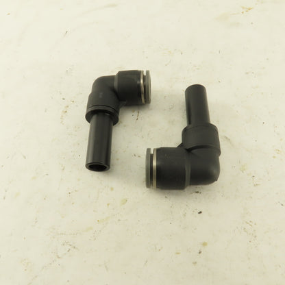 1/2" Male Stem X 1/2" Push To Connect Tube Elbow 90-?Nylon Fitting Lot Of 2