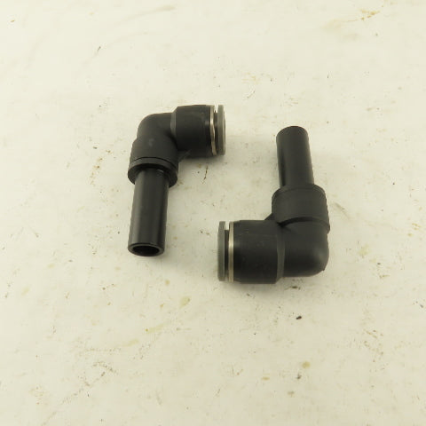 1/2" Male Stem X 1/2" Push To Connect Tube Elbow 90-?Nylon Fitting Lot Of 2