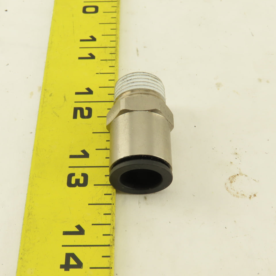 Legris 12mm Tube Push To Connect 1/2 NPT Straight Connector NPB Lot Of 5