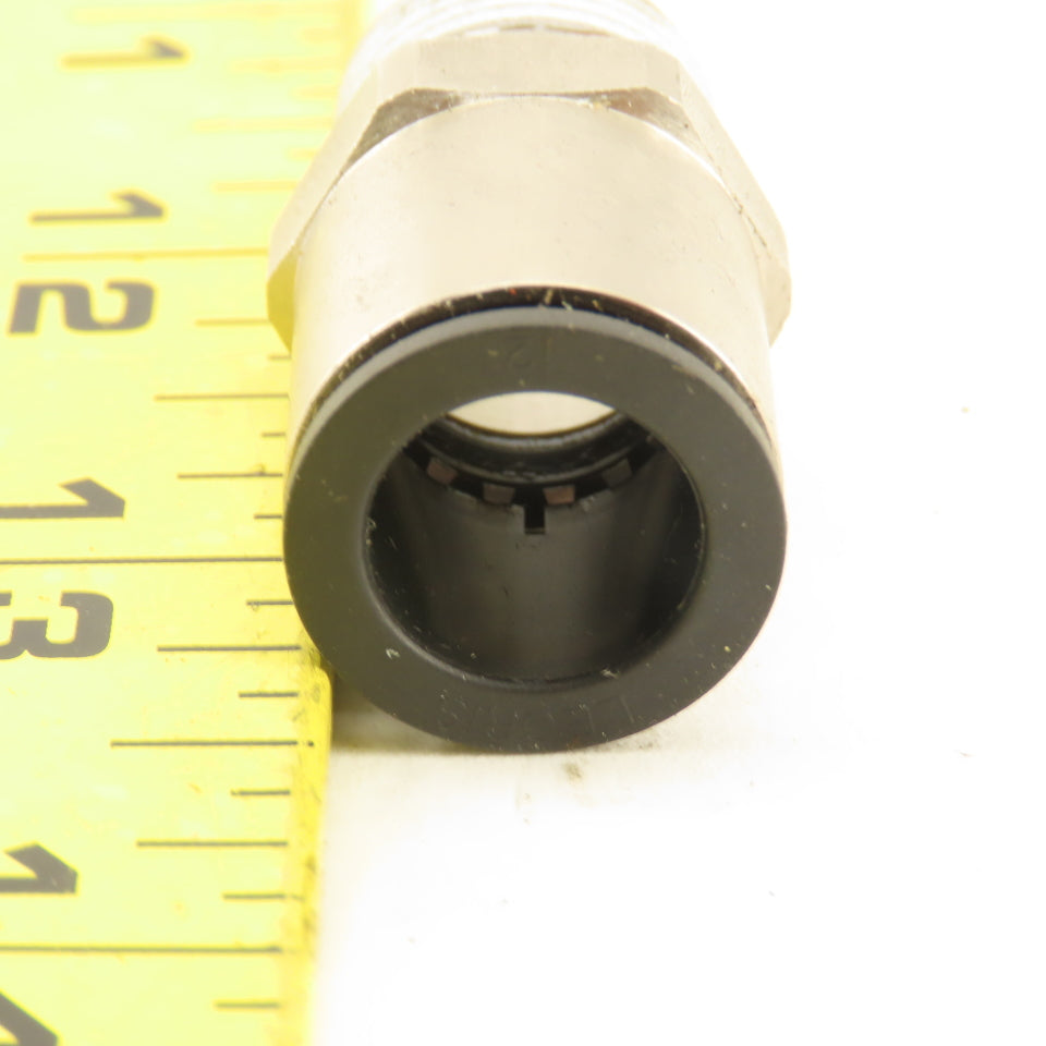 Legris 12mm Tube Push To Connect 1/2 NPT Straight Connector NPB Lot Of 5