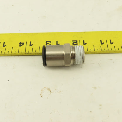 Legris 12mm Tube Push To Connect 1/2 NPT Straight Connector NPB Lot Of 5