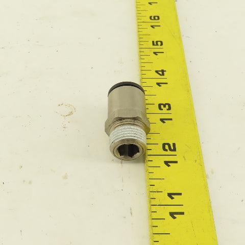 Legris 12mm Tube Push To Connect 1/2 NPT Straight Connector NPB Lot Of 5