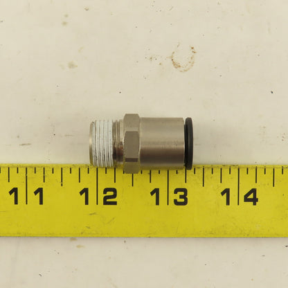 Legris 12mm Tube Push To Connect 1/2 NPT Straight Connector NPB Lot Of 5