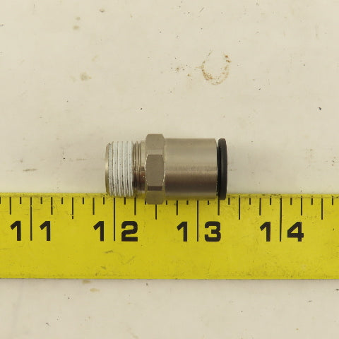 Legris 12mm Tube Push To Connect 1/2 NPT Straight Connector NPB Lot Of 5