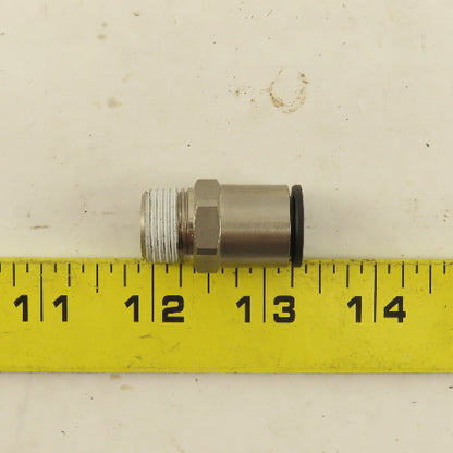 Legris 12mm Tube Push To Connect 1/2 NPT Straight Connector NPB Lot Of 5