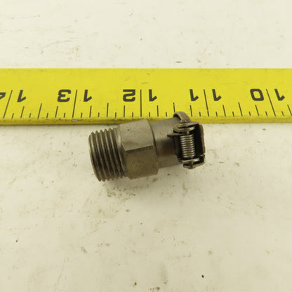 Gits Bros. 3/8-18 NPT Steel Lubrication Oil Cup