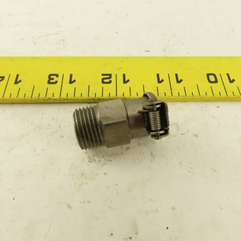 Gits Bros. 3/8-18 NPT Steel Lubrication Oil Cup