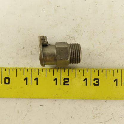 Gits Bros. 3/8-18 NPT Steel Lubrication Oil Cup