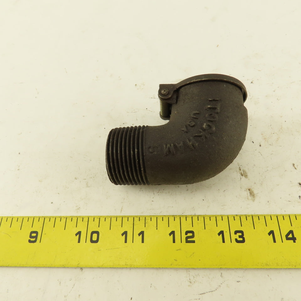 Gits Bros. Vintage 1" Street Elbow 90° Oil Cup Lubrication Fill