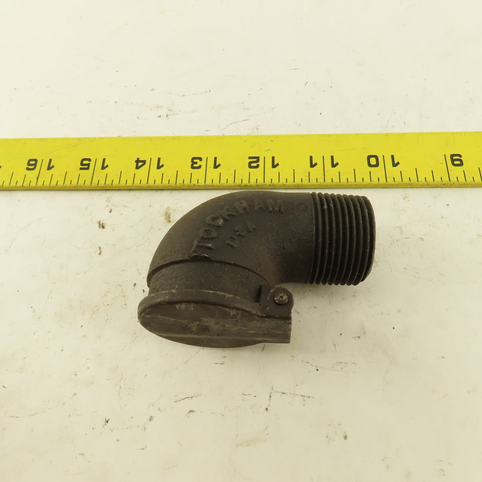 Gits Bros. Vintage 1" Street Elbow 90° Oil Cup Lubrication Fill