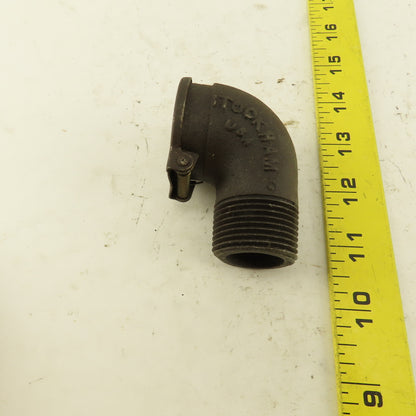 Gits Bros. Vintage 1" Street Elbow 90° Oil Cup Lubrication Fill