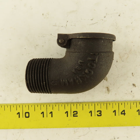 Gits Bros. Vintage 1" Street Elbow 90° Oil Cup Lubrication Fill
