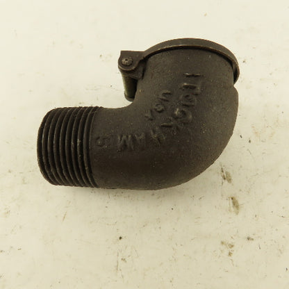 Gits Bros. Vintage 1" Street Elbow 90° Oil Cup Lubrication Fill