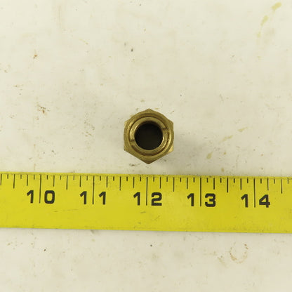 3/8" NPT Male Brass Liquid Level Sight Glass Gage Low Pressure