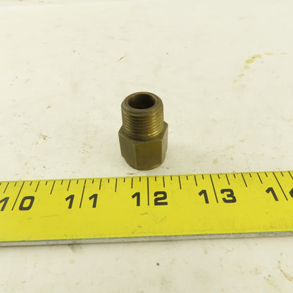 3/8" NPT Male Brass Liquid Level Sight Glass Gage Low Pressure