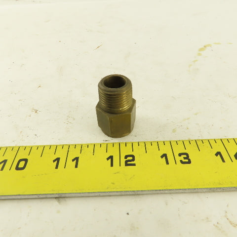 3/8" NPT Male Brass Liquid Level Sight Glass Gage Low Pressure