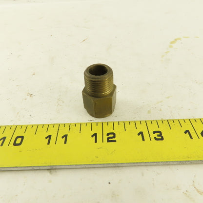 3/8" NPT Male Brass Liquid Level Sight Glass Gage Low Pressure