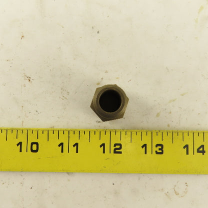 3/8" NPT Male Brass Liquid Level Sight Glass Gage Low Pressure